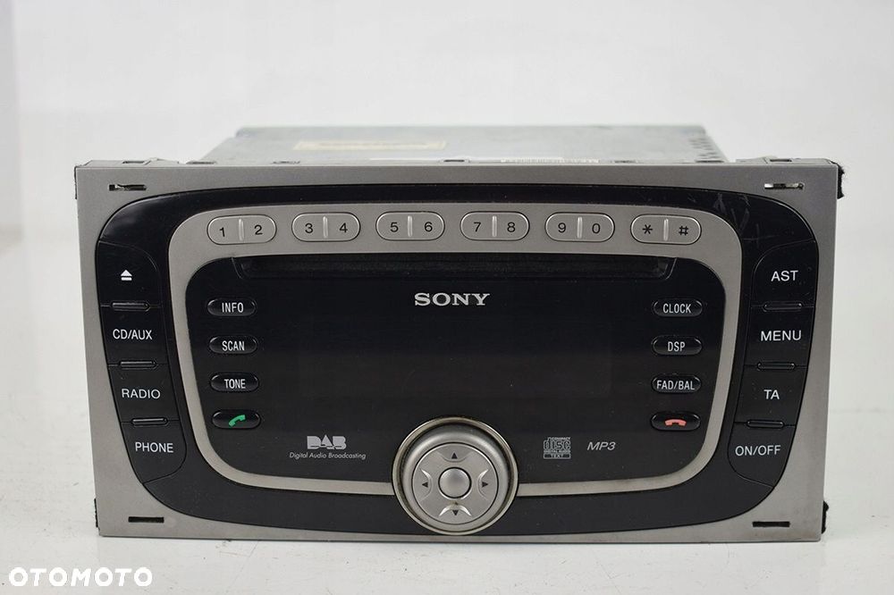 radio * ford kuga sony cd 8v4t-18c939-la - 3