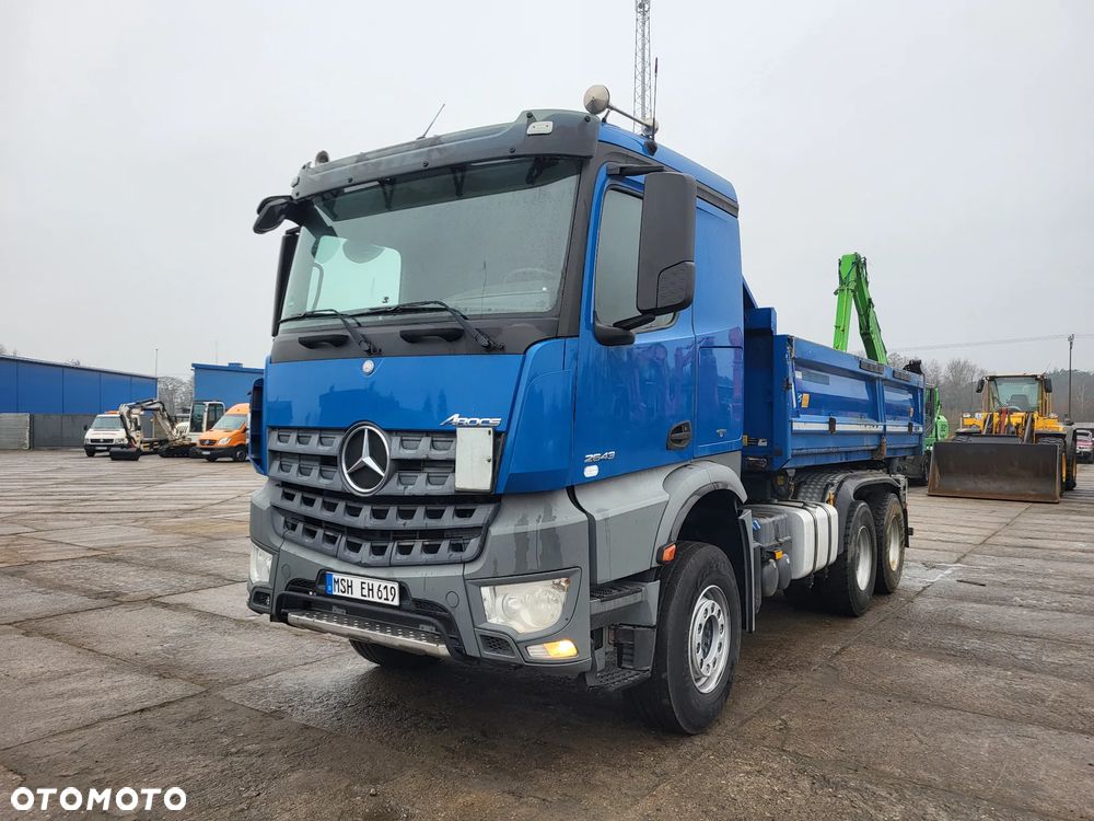 Mercedes-Benz AROCS 2643 6x4 wywrotka Meiller Bordmatic z Niemiec