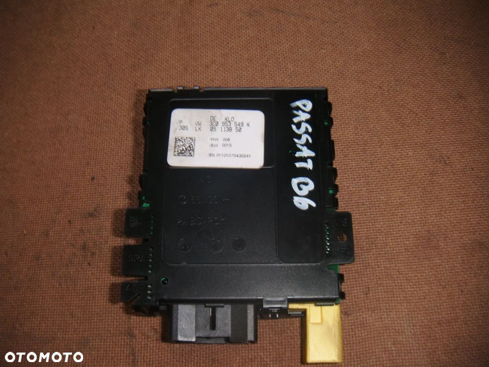 vw passat b6 czujnik kąta skrętu 3c0953549k - 1