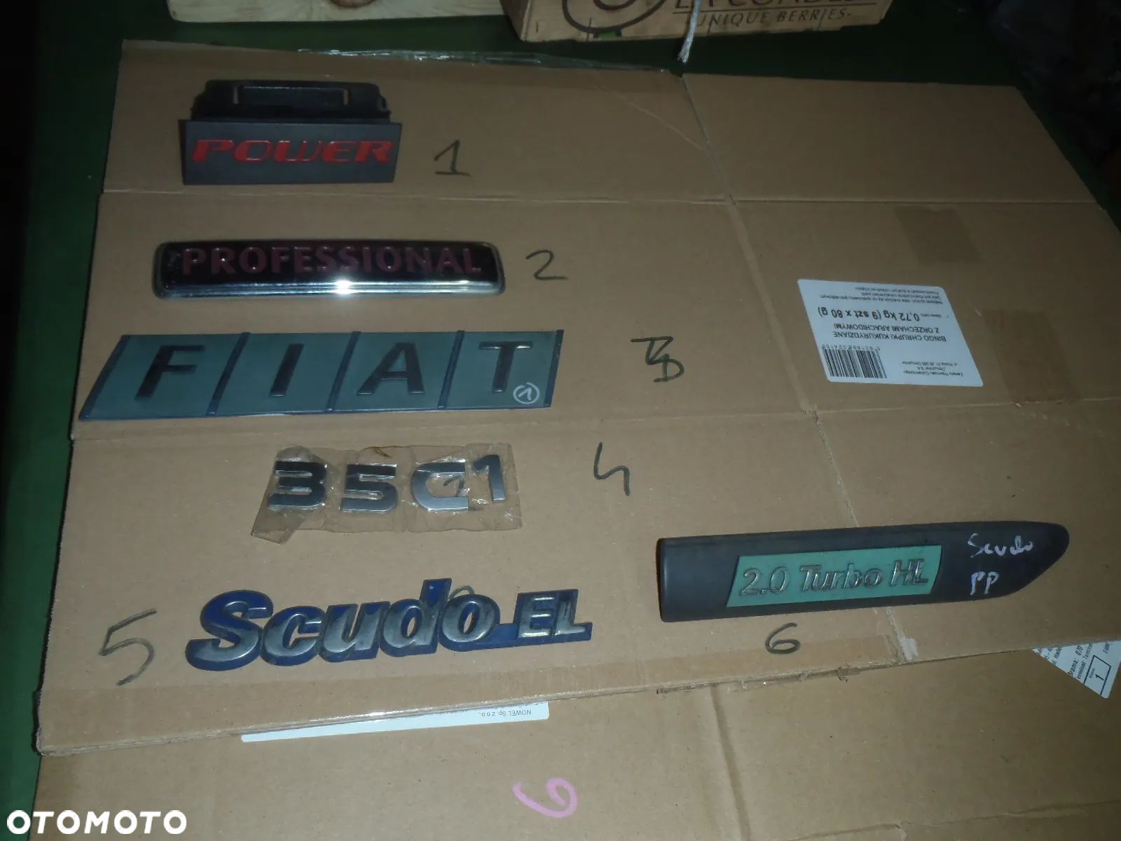 logo emblemat fiat doblo cargo scudo ducato iveco 35 combinato jumper - 1