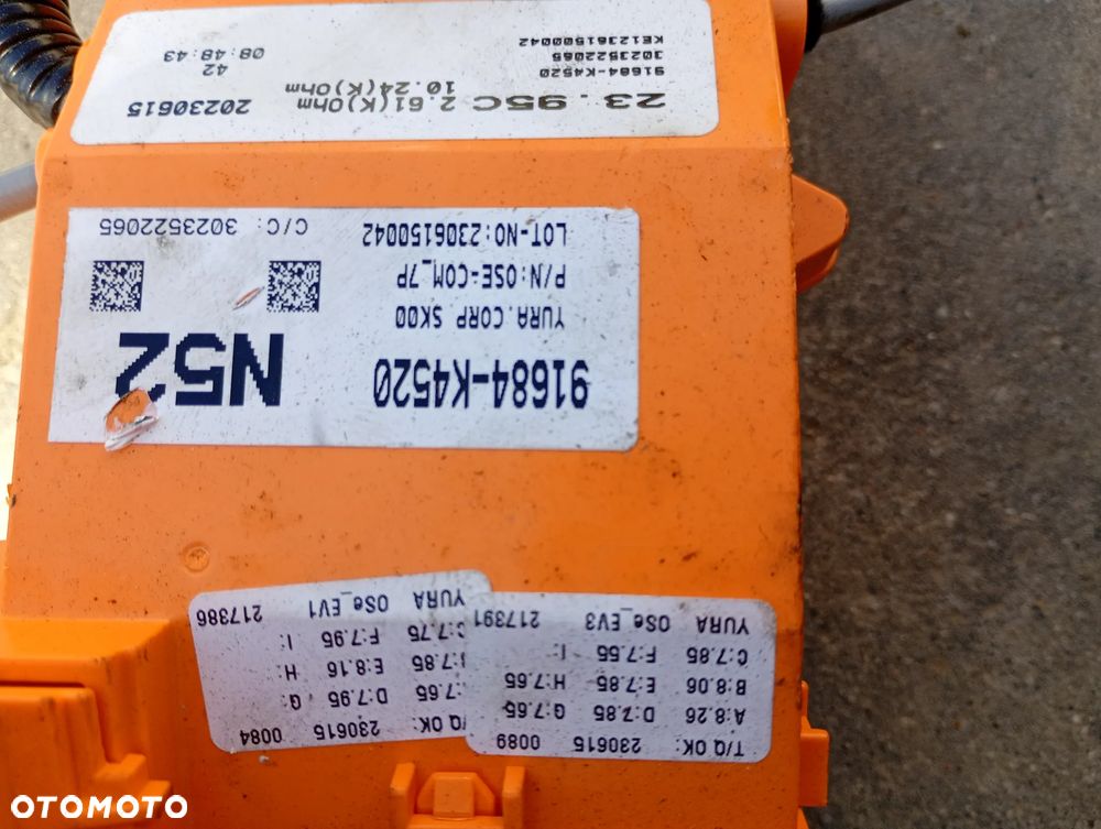 GNIAZDO PORT ŁADOWANIA HYUNDAI KONA ELECTRIC I EV 64 kWh 91684-K4520 - 4