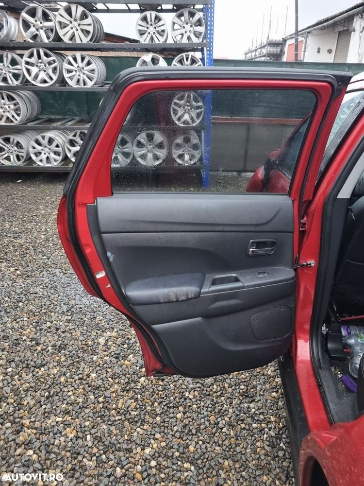 Usa Stanga Spate Mitsubishi ASX Facelift 2012 2012 - 2015 SUV 4 Usi rosu (1150) - 2