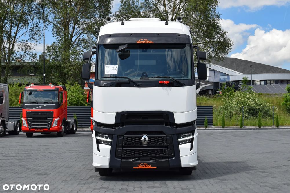 Renault T480 HIGH / 13 LITROWY SILNIK / HYDRAULIKA / RETARDER / KLIMATYZACJA POSTOJOWA / ACC / ALUFELGI / LEDY / XENON / NISKI PRZEBIEG / SERWISOWANY / SPROWADZONY - 3
