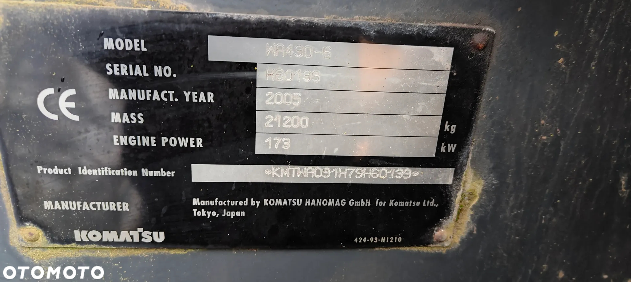 Komatsu WA430-6 - 13