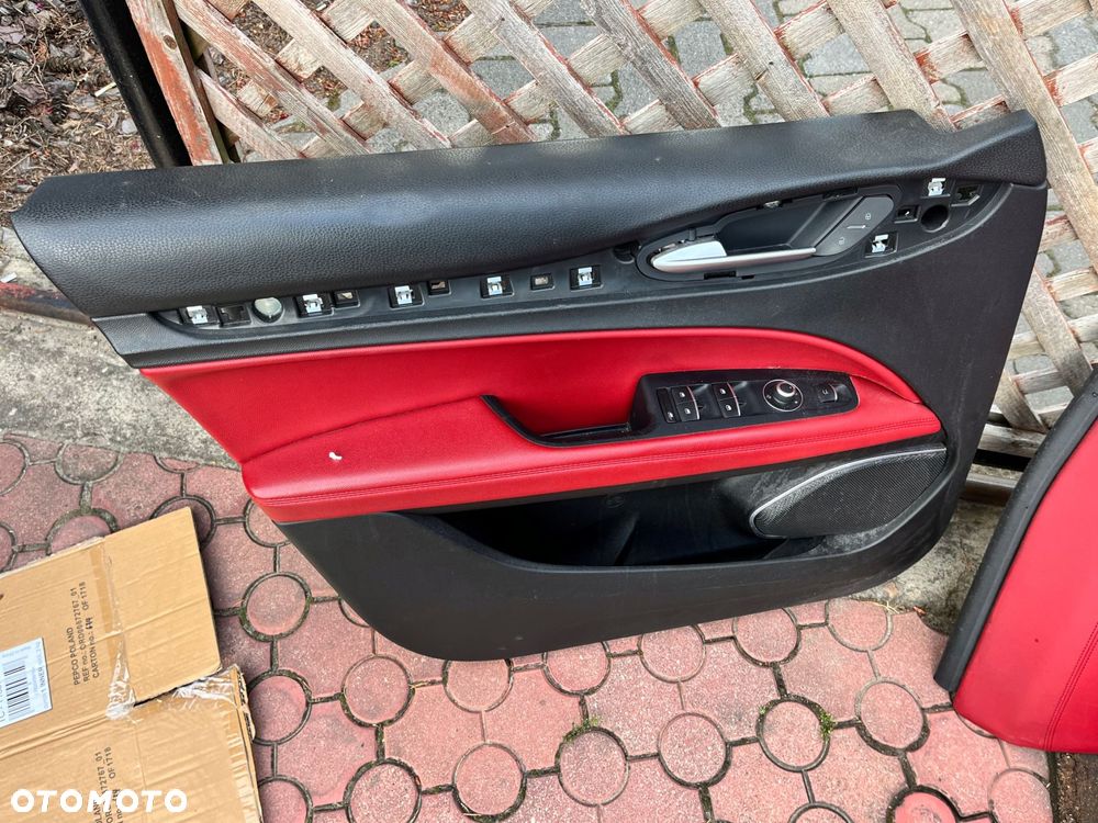 Fotele Pół skóry Tapicerki Alfa Romeo Stelvio - 6