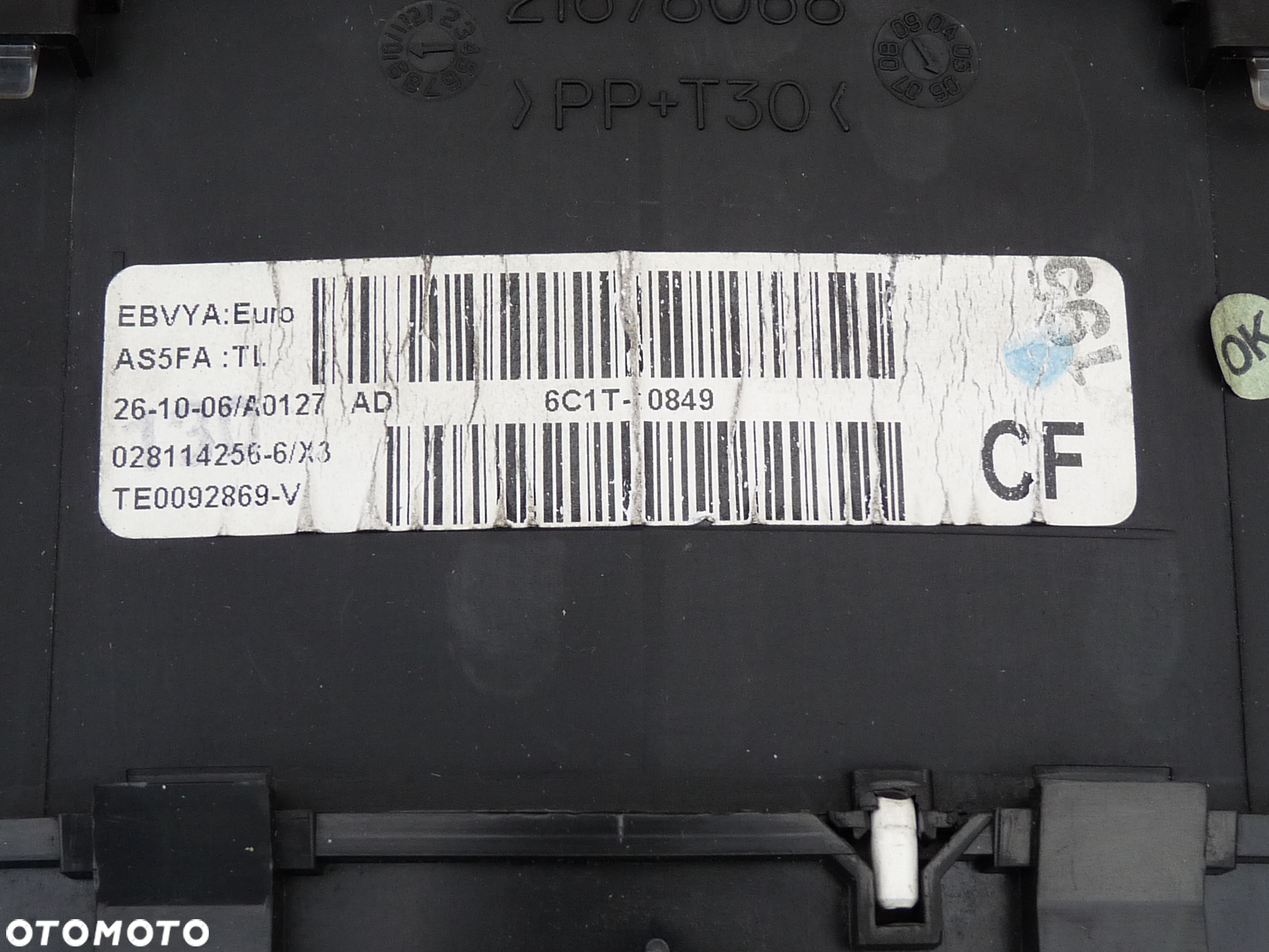 FORD TRANSIT 2.2 TDCI LICZNIK ZEGARY 6C1T-10849-CF 6C1T10849CF - 8
