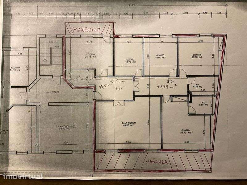 Apartamento T4 com Vistas Espetaculares para Lamego - Grande imagem: 2/11