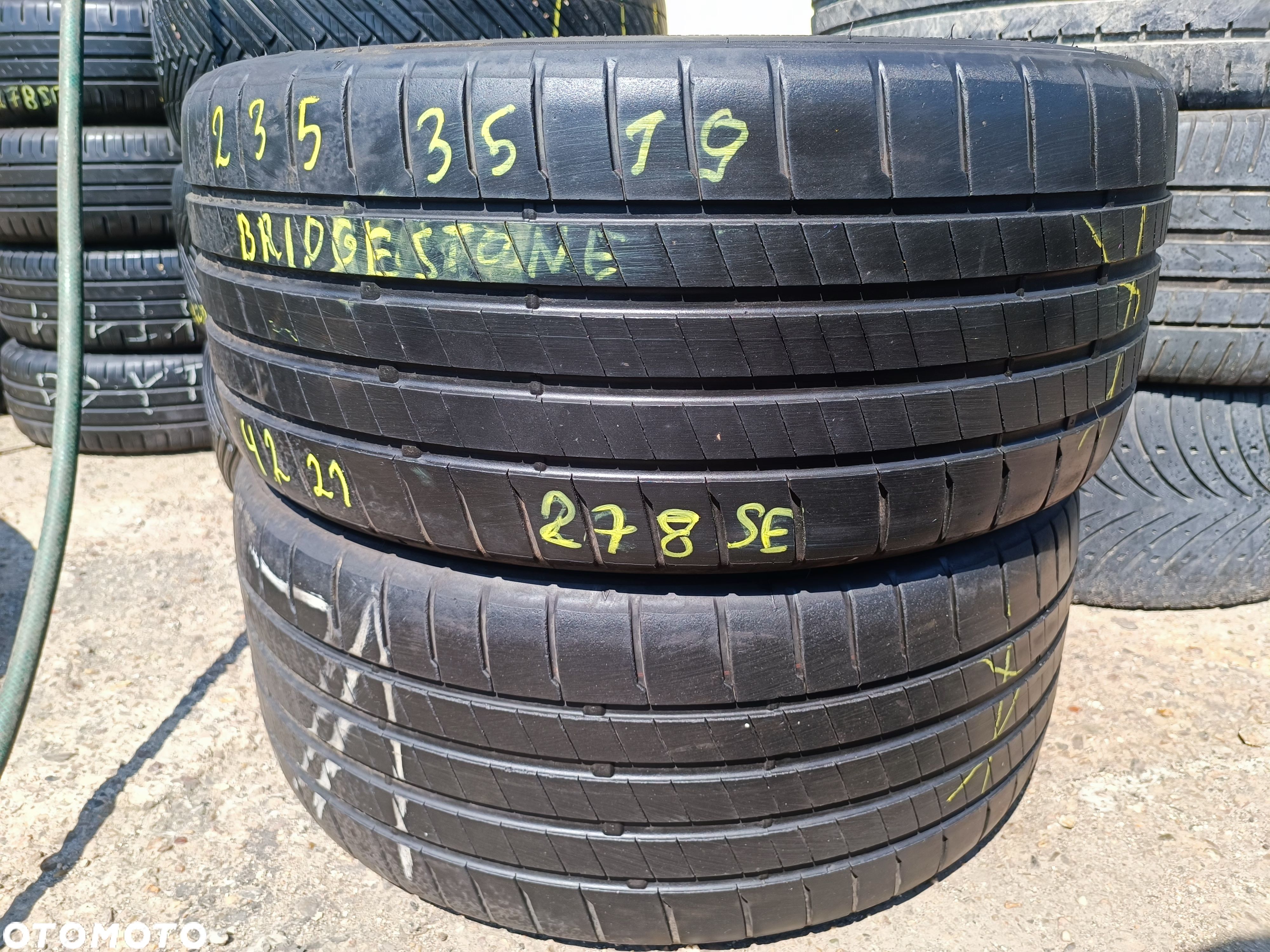 235/35R19 91Y XL Opony Letnie Lato Bridgestone Potenza S005 4,5mm Legnica ALU-RAD 235/35 - 1