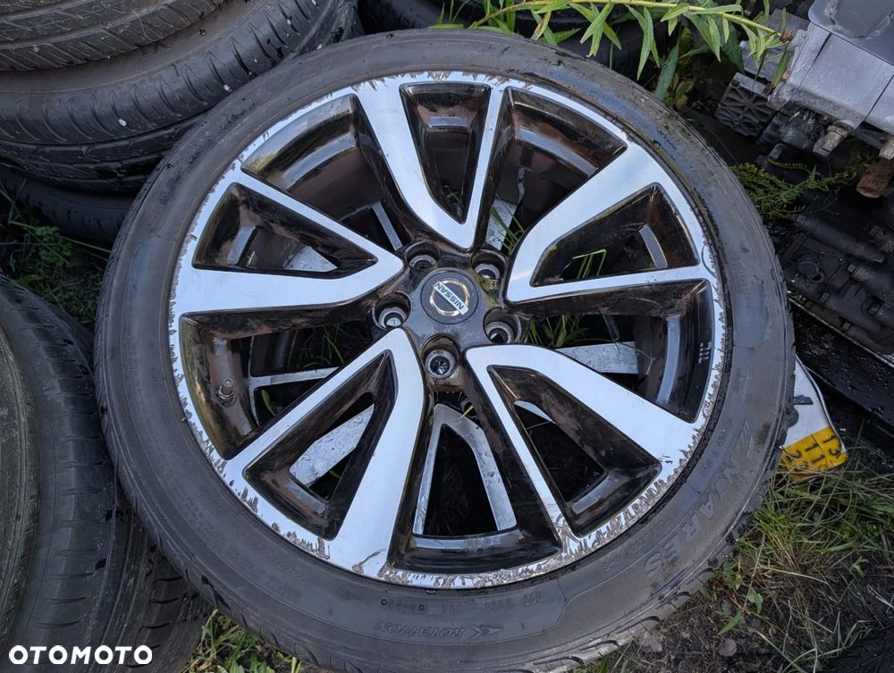 KOMPLET ALUFELG NISSAN R19 5X114.3 Z OPONAMI. - 4