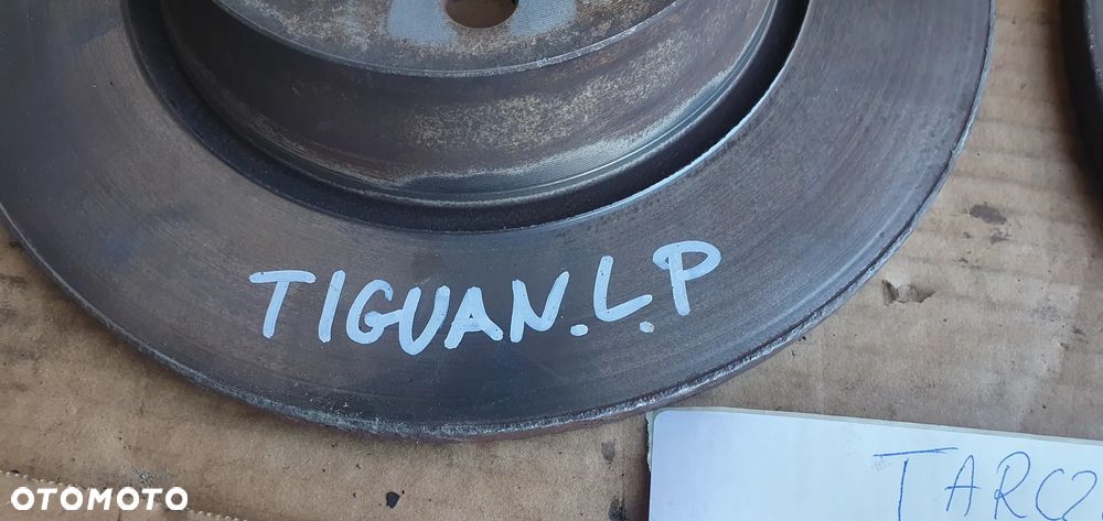 Tarcze klocki hamulcowe tył tylne 280mm VW Tiguan I Lift 2.0 TDI - 8