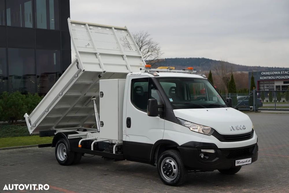Iveco DAILY 35-180 / BASCULATOR SPATE / DUBLU / MANUAL - 2