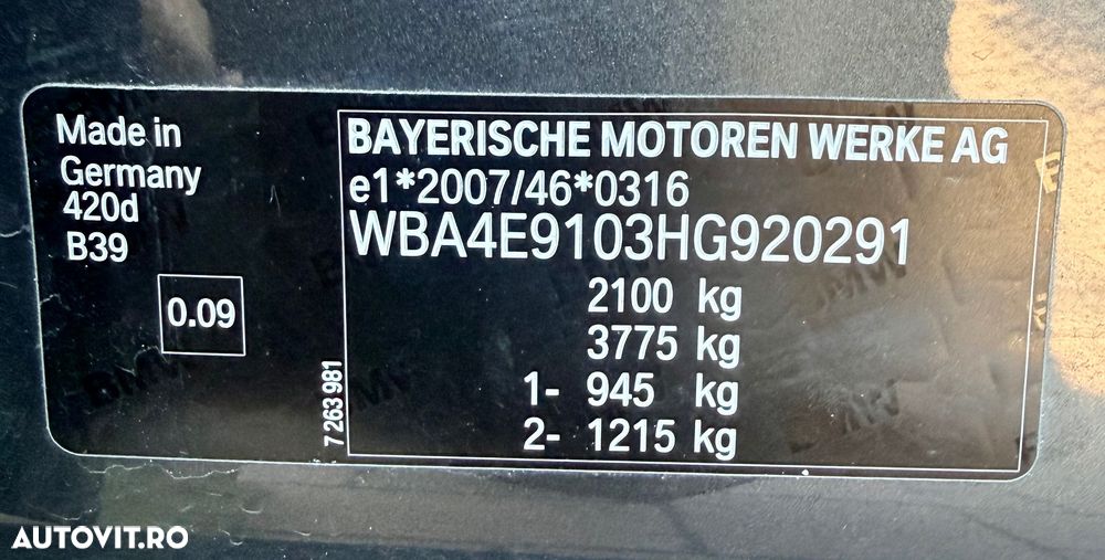 BMW Seria 4 420d Aut. Advantage - 15