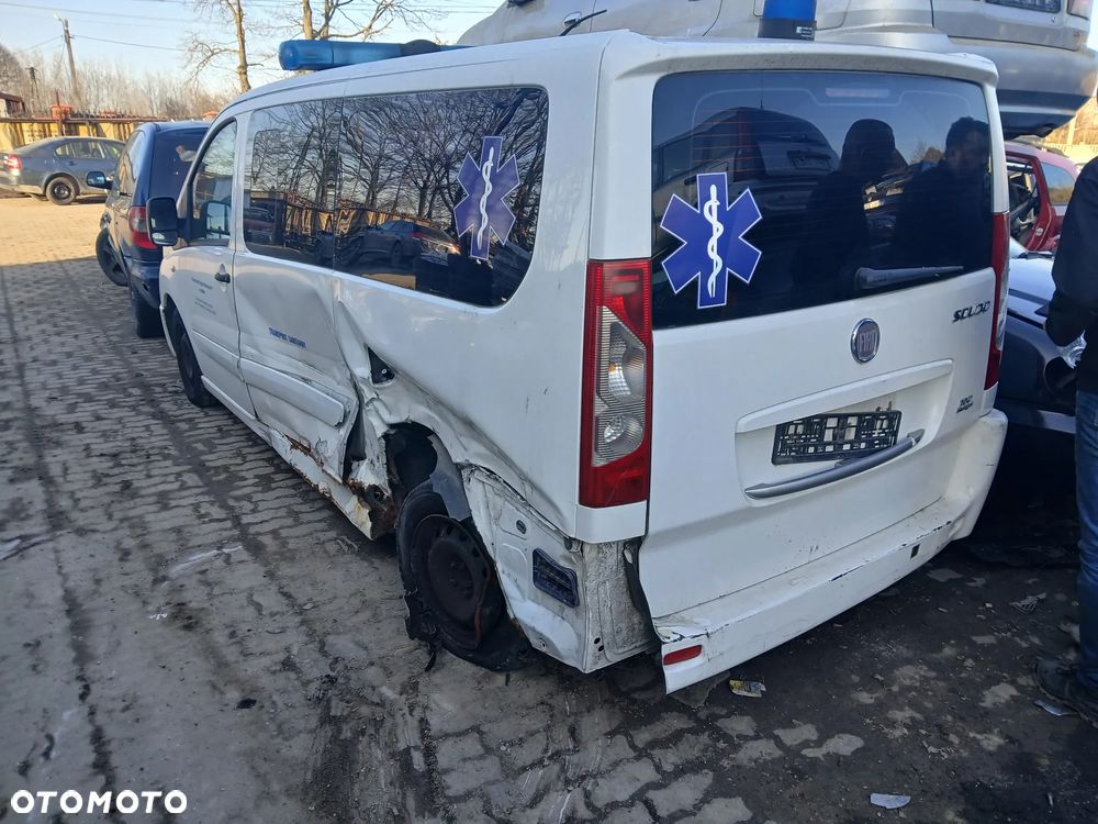 fiat scudo karetka sanitarka maska zderzak lampa grill błotnik drzwi zbiornik paliwa szyba - 6