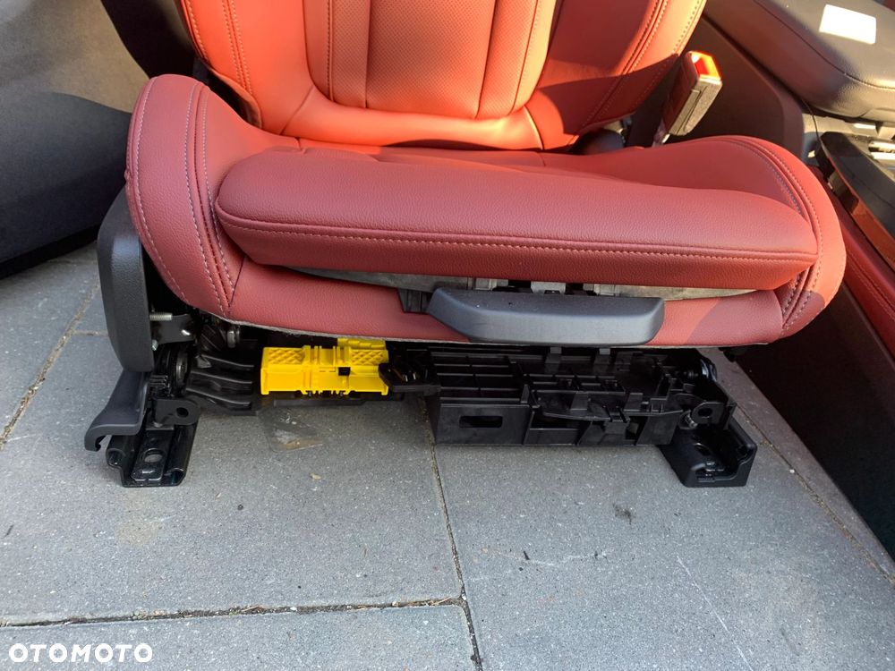 FOTELE TAPICERKA BMW X4 G02 SPORTY ELEKTRYCZNE PAMIĘĆ SKÓRA PERFOROWANA TACORA - 4