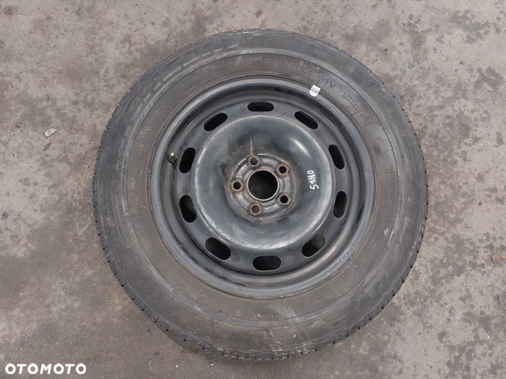 FELGA OPONA KOŁO 5X100 6Jx15 ET38 FI57,1 195/65R15 MICHELIN GOLF IV - 1