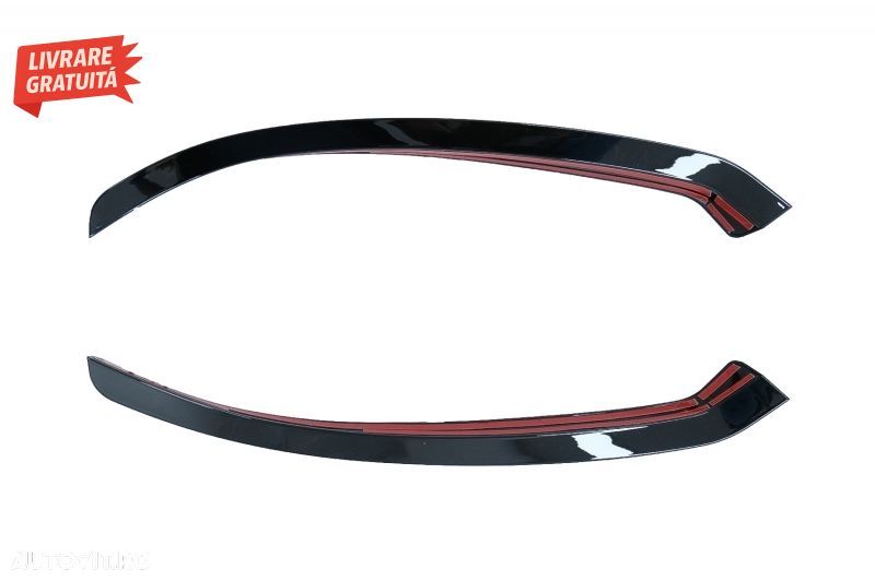 Kit Ornamente bara fata flapsuri cu Lip Bara Fata si Capace Oglinzi Mercedes A-Cla- livrare gratuita - 13