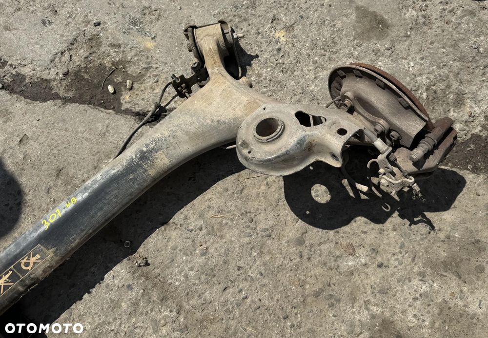 Belka oś tył Peugeot 307 HB tarcze ABS Italia OE - 3