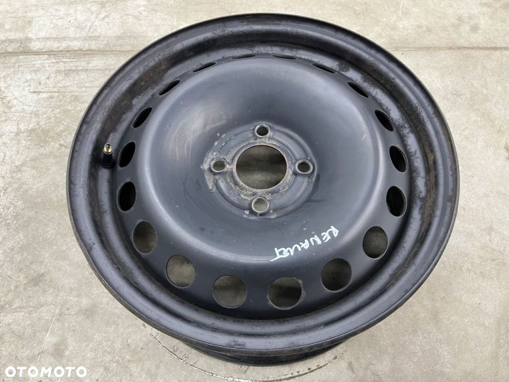 Felga Renault Megane 2 II Scenic 2 II 02-09r. 6,5jx15 ET49 4x100 felgi stalowe 15 cali 8200026031 - 5