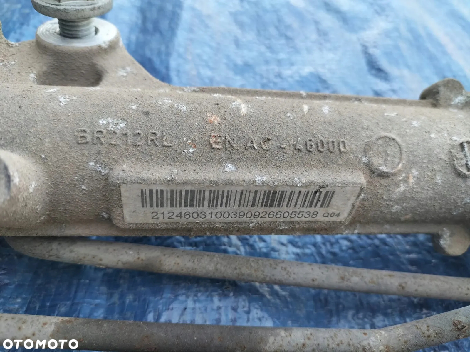 MAGLOWNICA PRZEKŁADNIA KIEROWNICZA KOMPLETNA DRĄŻEK KIEROWNICZY PRZEWÓD PRZEWODY WSPOMAGANIA A2124603100 MERCEDES W212 UK ANGLIK - 6