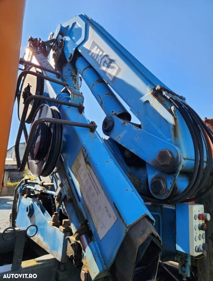 Mercedes-Benz Atego 18.28 basculabil, cu macara - 4