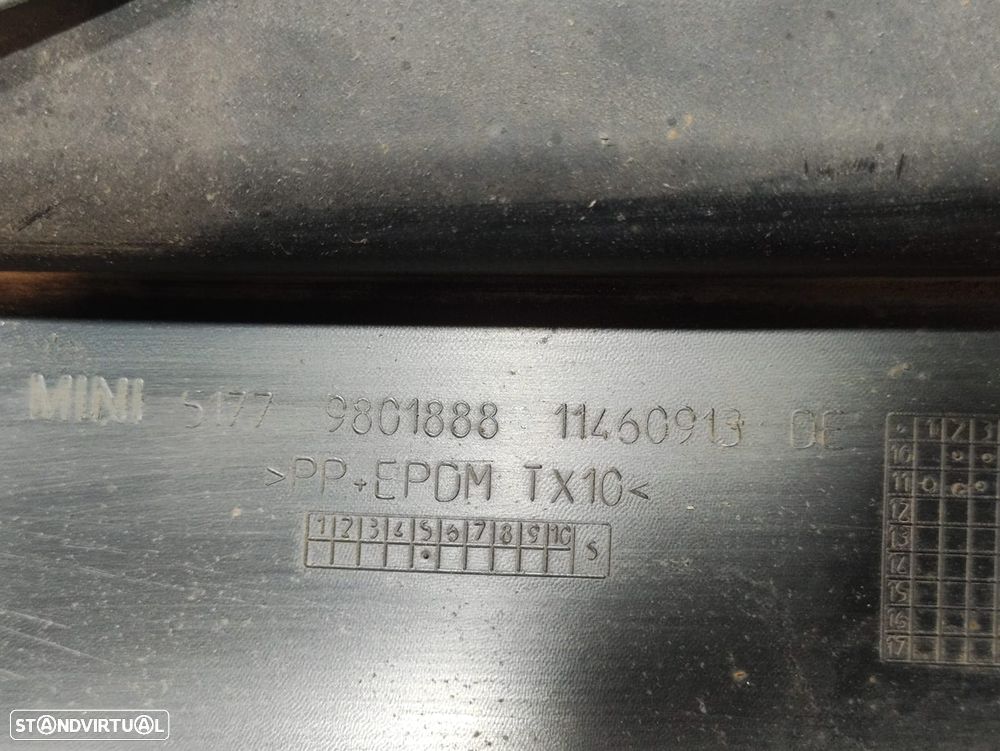 Embaladeiras Embalardeira Esquerda Direita Original Mini Cooper R60 Countryman LCI Cooper S Saia Saias Lateral Laterais - 10