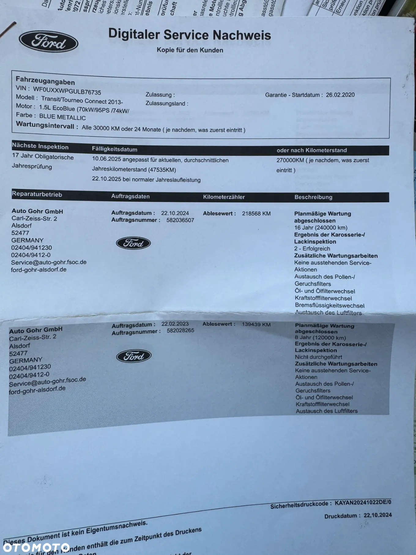 Ford Tourneo Connect 1.5 EcoBlue Start-Stop Titanium - 37