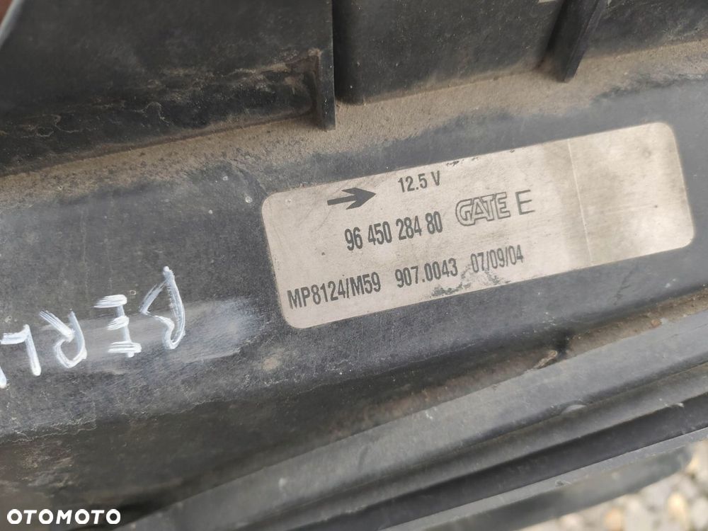 CC WENTYLATOR CHŁODNICY PARTNER BERLINGO I LIFT 1.9 D 9645028480 - 3