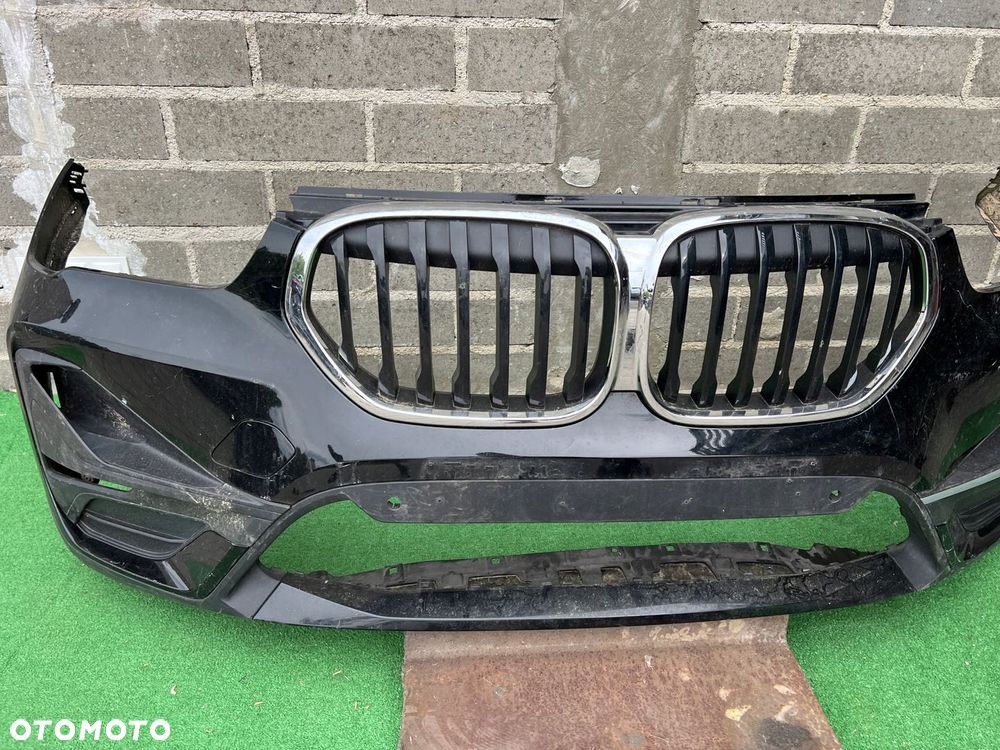 BMW X1 F48 LCI LIFT GRILL CHROM ZDERZAK PRZÓD - 7