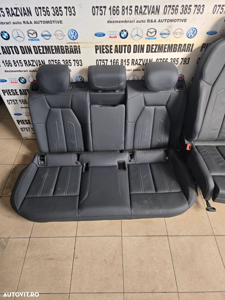Interior Complet Scaune Bancheta Piele Cu Incalzire Audi Q4 E-Tron 2021-2025 Volan Stanga - 6