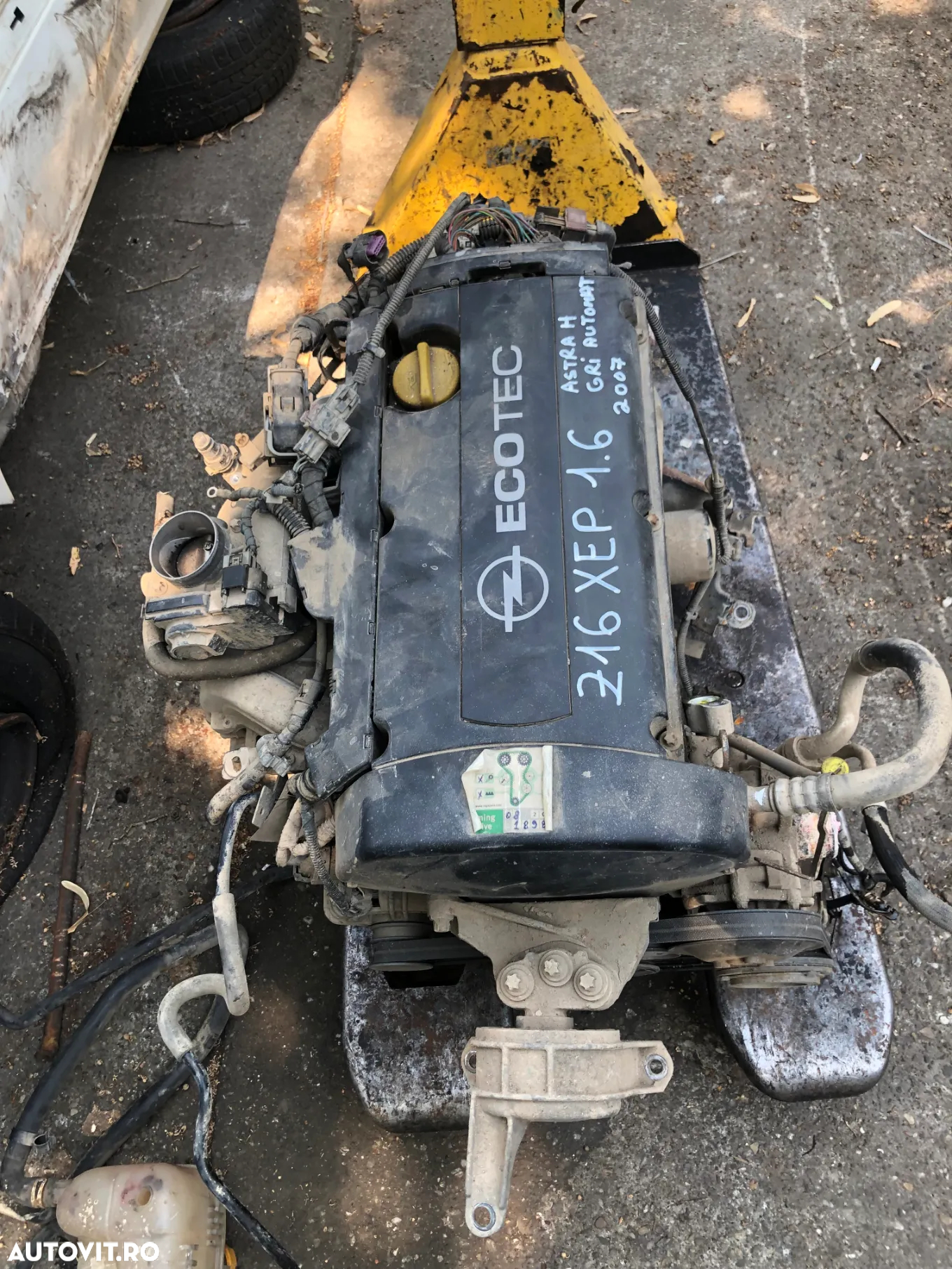 Motor Opel Astra H 1,6 benzina COD Z16XEP 2007 - 4