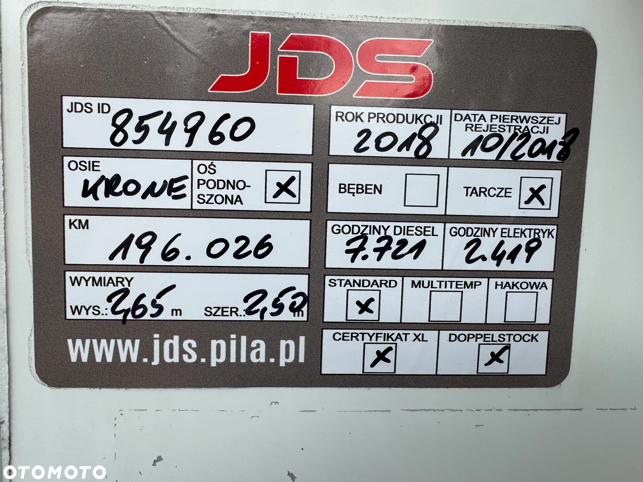 Krone Chłodnia ,Doppelstock ,Thermo King SLXi400 - 35