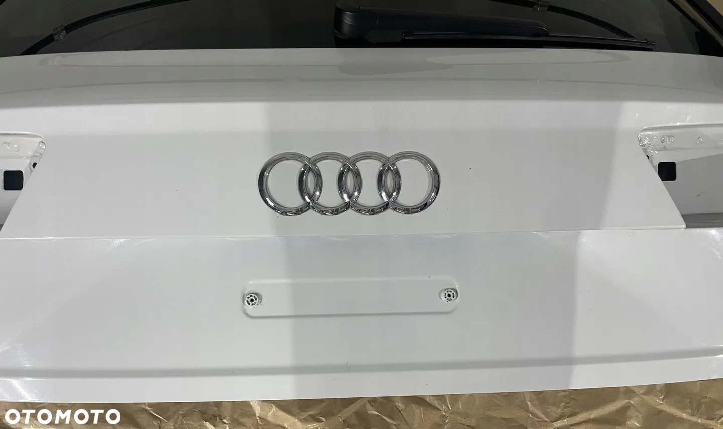 Audi Q7 4M klapa tył tylna biała - 5