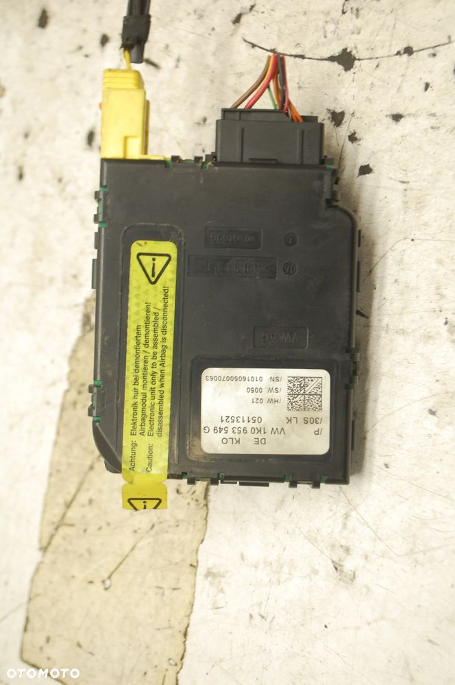 CZUJNIK MODUŁ KĄTA SKRĘTU 1K0953549G VW TOURAN I AUDI SEAT SKODA - 1