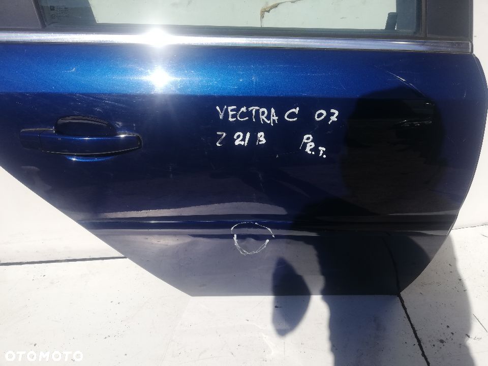 DRZWI PRAWE TYŁ TYLNIE OPEL VECTRA C LIFT HB Z21B - 2