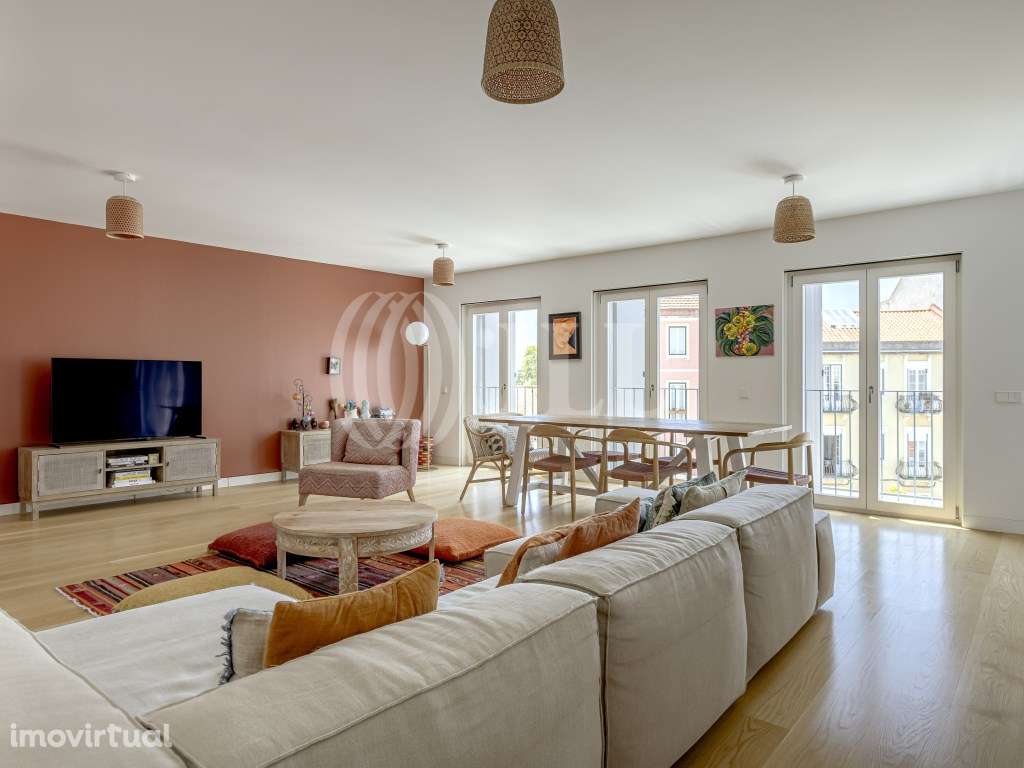 Apartamento T3 no condomínio Unique Belém, em Lisboa - Grande imagem: 2/50