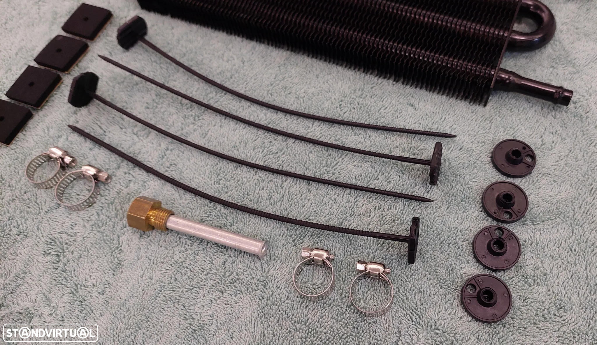 Kit Radiador Óleo / Combustíveis / Líquidos Universal - 6 Linhas - 11