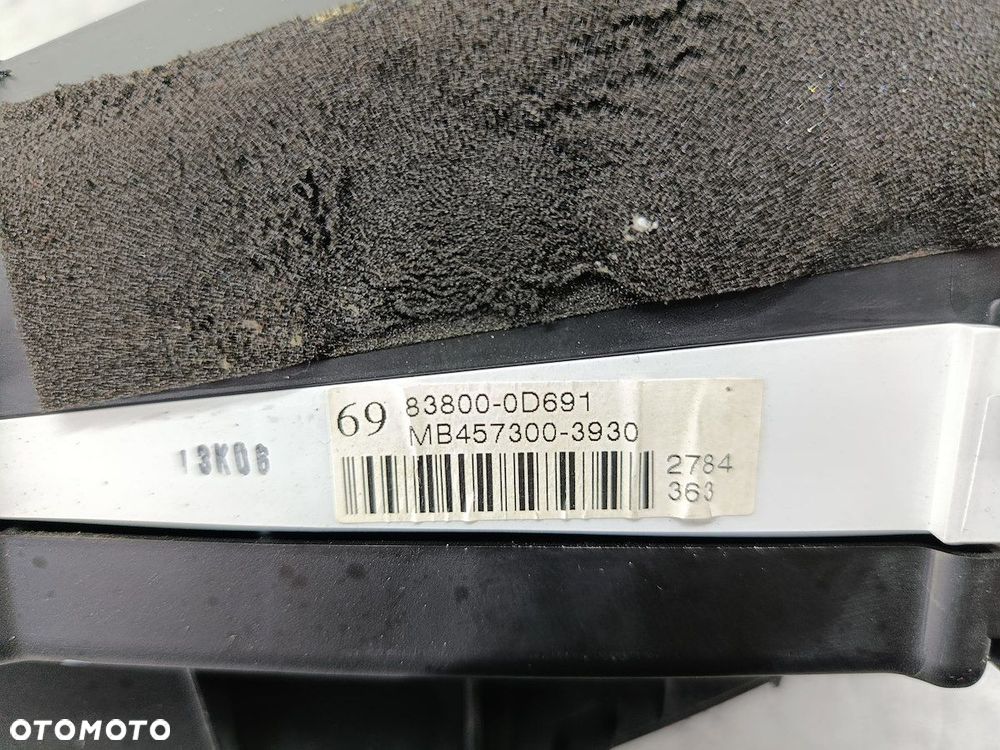 LICZNIK TOYOTA YARIS II 83800-0D691 MB457300-3930 1.4 D-4D - 10