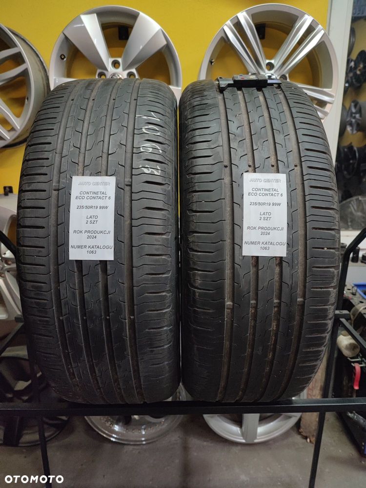 Opony letnie 235/50R19 99W Continetal Eco Contact 6 | 2szt - 3
