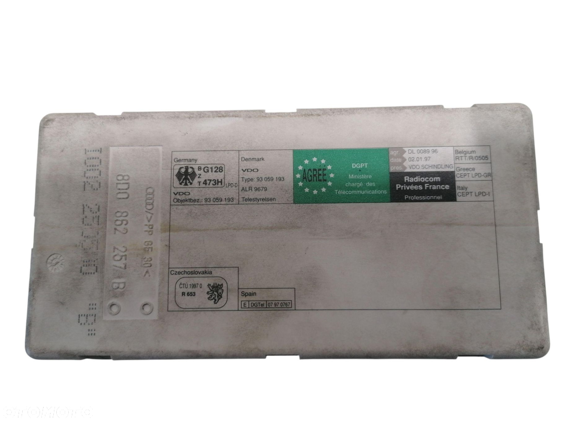POMPKA ZAMKA CENTRALNEGO AUDI A3 8L LIFT 8D0862257B - 2