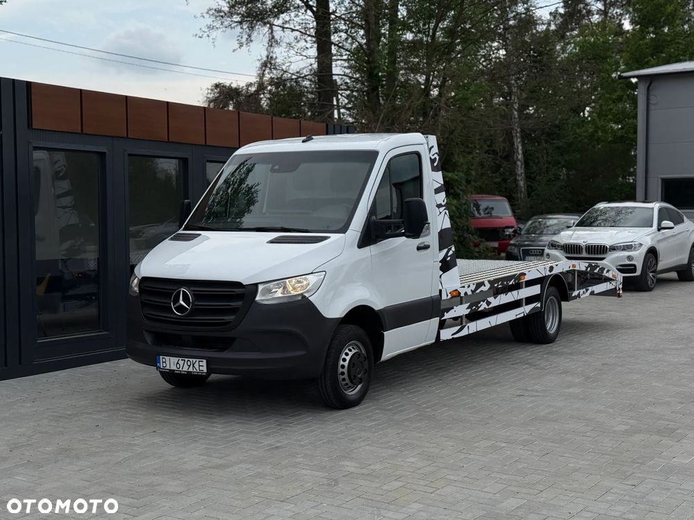 Mercedes-Benz Sprinter 516 CDI / 2019R 2.2 163KM /  Autolaweta / Bliźniaki / HAK 3,5T - 17