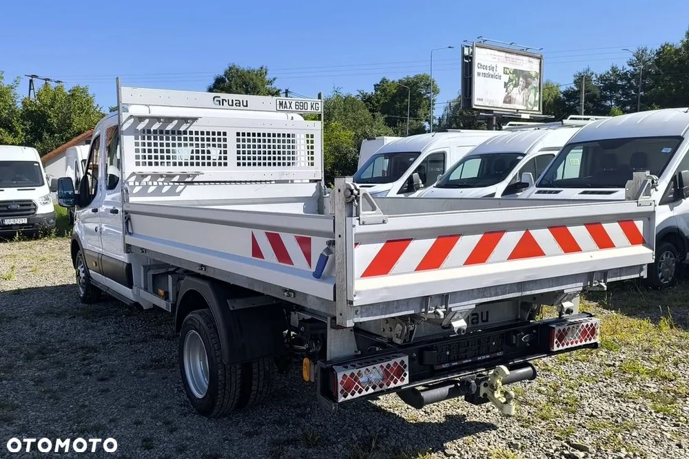 Ford TRANSIT ​*WYWROTKA​*DOKA​*2.0TDCI​*170KM​*TEMPOMAT​*KLIMATYZACJA​*5 - 15