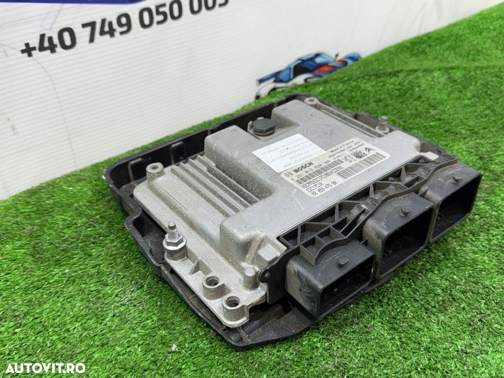 CALCULATOR MOTOR, ECU PEUGEOT 1.4 HDi 8HP (DV4C) 68HP/50KW COD: 0281019820, 9805947580 2012-2024 - 3
