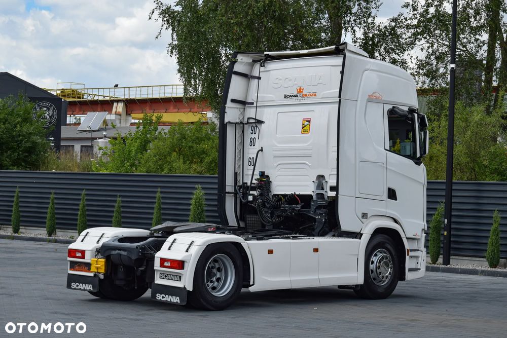Scania 500S / FULL AIRMATIC / HYDRAULIKA / RETARDER / KLIMATYZACJA POSTOJOWA / ACC / KLIMA / 2 ZBIORNIKI PALIWA / FULL LEDY / FULL SPOILERY / SERWISOWANA / SPROWADZONA - 5