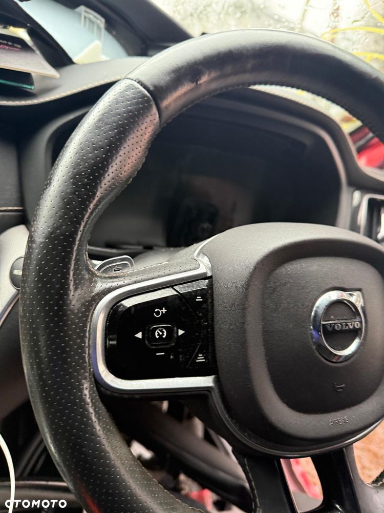 kierownica skora volvo xc60 xc90 II s90 v90 rdesign łopatki r-design - 3