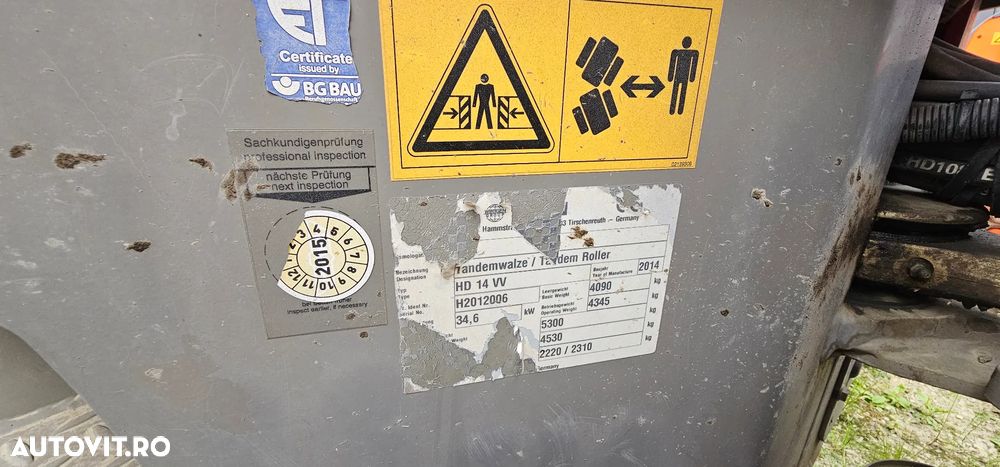 Hamm HD14 Cilindru compactor - 10