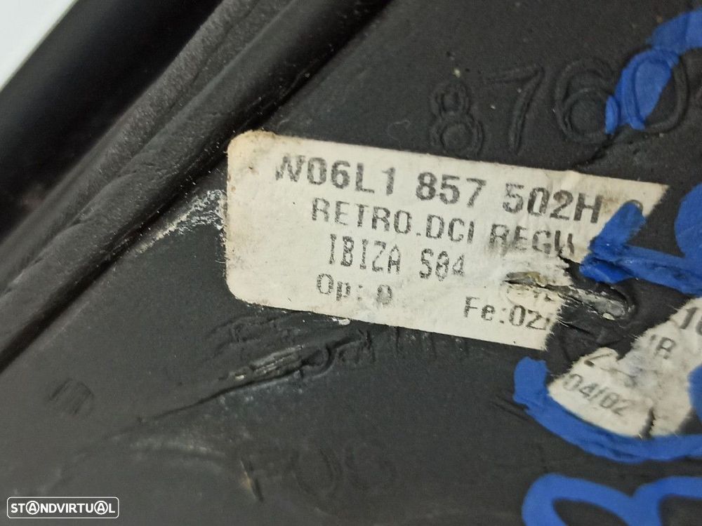 RETROVISOR DIREITO SEAT IBIZA (6L1) STELLA - 2