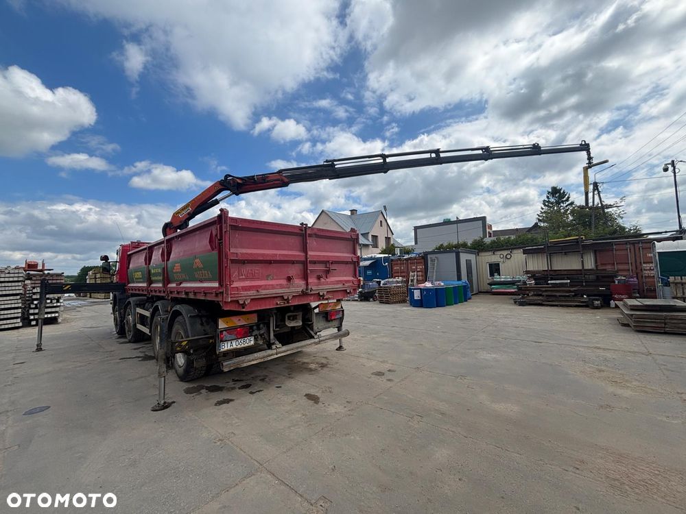 Scania P400 * WYWROTKA 6,20 + HDS PALFINGER PK 27001 * 8X4 - 12