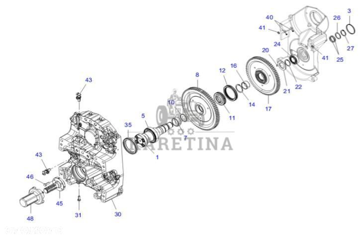 Fendt Vario 1038 1042 1046 1050 GEN 3 WOM KOMPLETNY 530150221202 530150221283 530150221292 - 1
