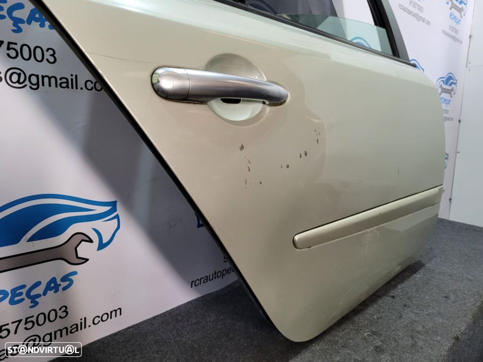 PORTA TRASEIRA TRÁS DIREITA RENAULT LAGUNA II 2 MK2 SEDAN CARRO FECHO ELEVADOR MOTOR PUXADOR VIDRO - 7