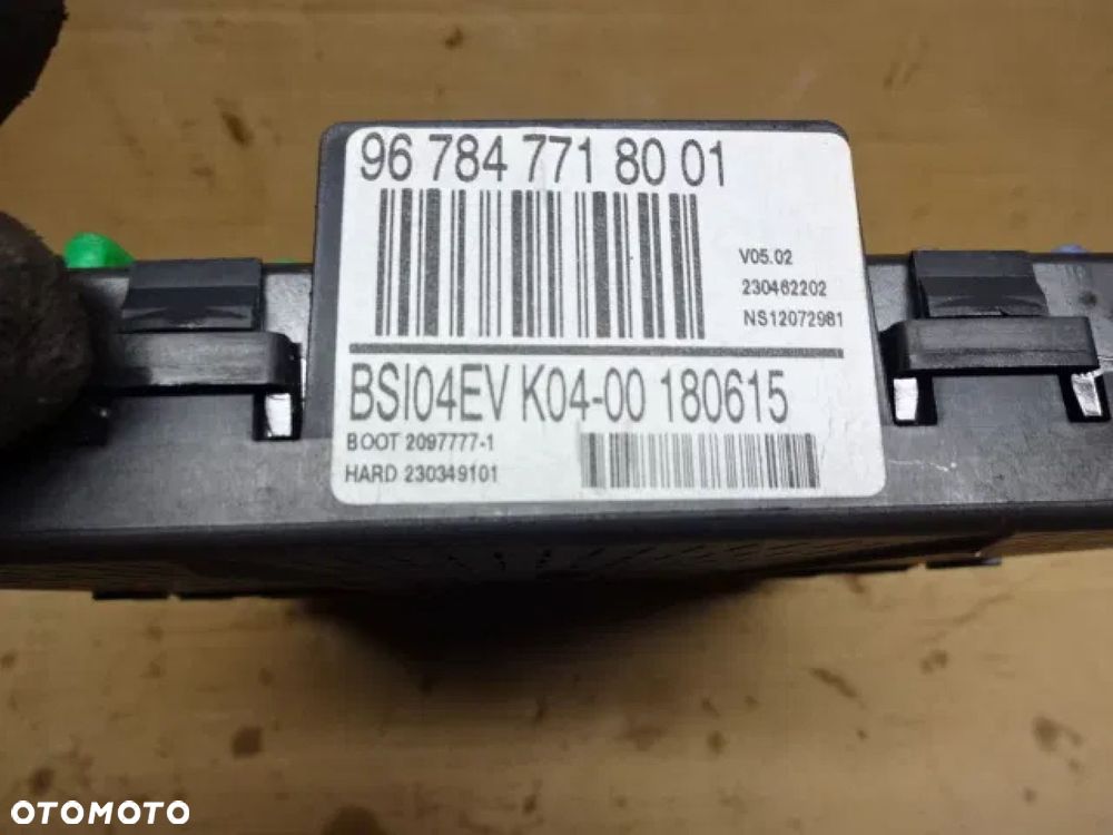 PEUGEOT EXPERT JUMPY SCUDO MODUŁ BSI 9678477180 - 3